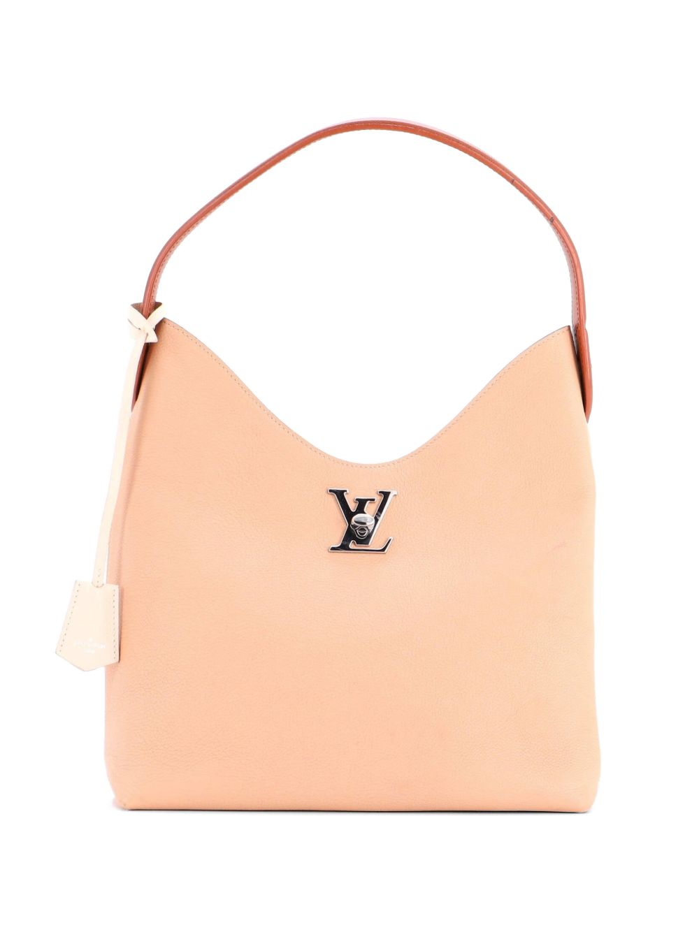 Lockme Leather hobo bag