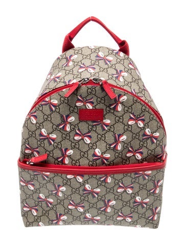Gucci Kids' GG Supreme Backpack