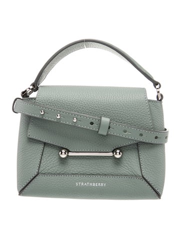 Leather Top Handle Bag