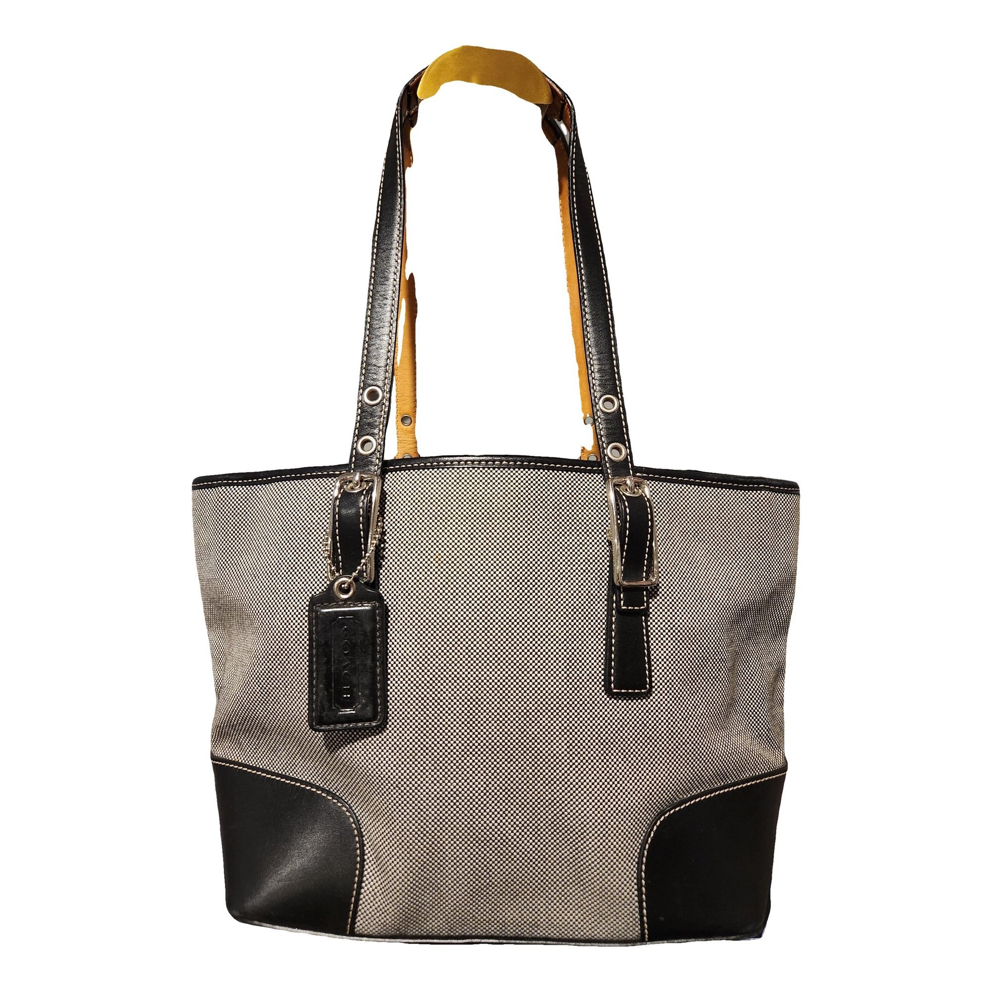 Leather tote