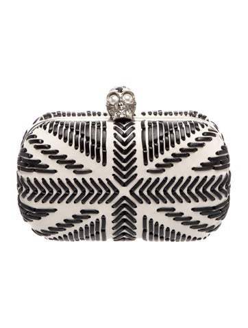 Alexander McQueen Faux Pearl Minaudière