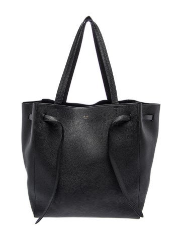 Leather Cabas Phantom w/Belt Large