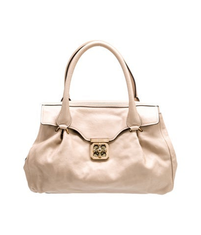 Chloe Leather Top Handle Bag