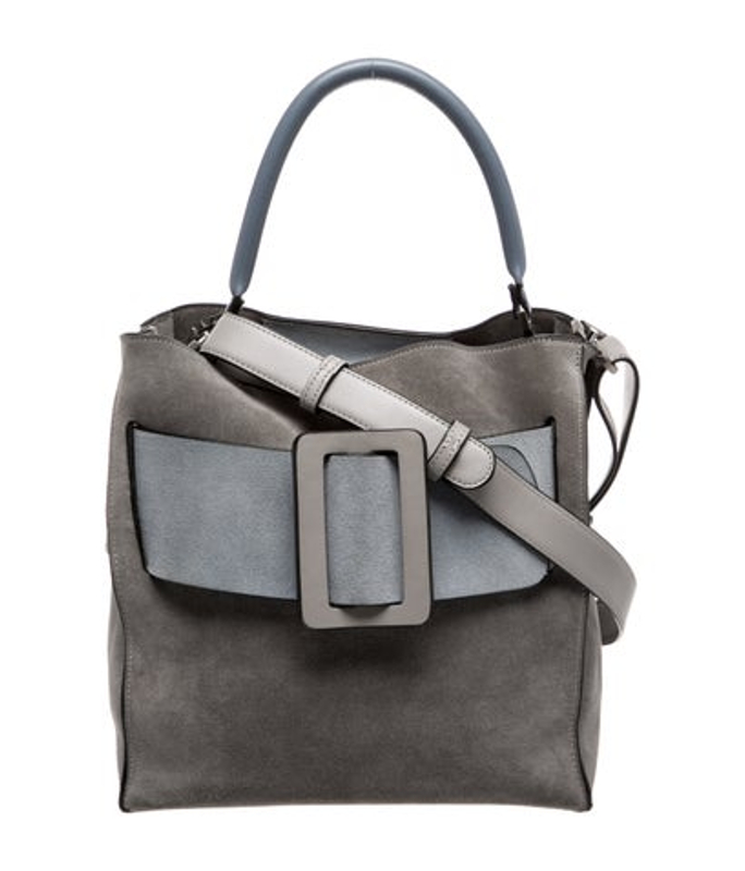 Boyy Suede Top Handle Bag