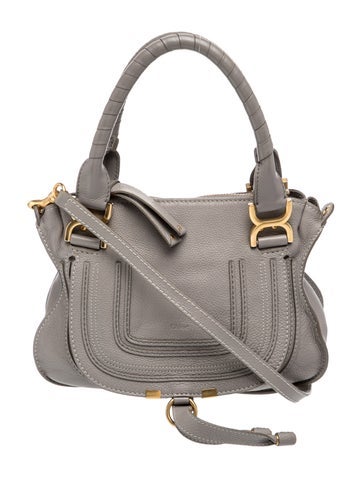 Leather Marcie Shoulder Bag Small