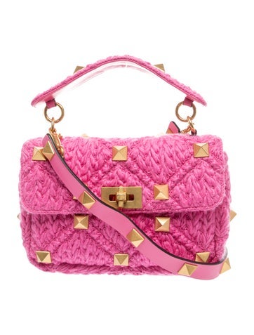 Valentino Roman Stud Roman stud tweed bag