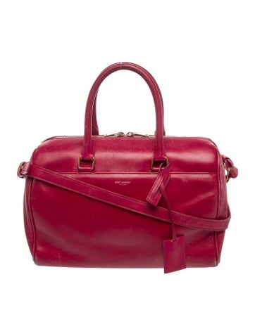 Leather Top Handle Bag Vintage