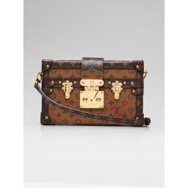 Louis Vuitton Louis Vuitton Monogram Reverse Canvas Petite Malle Bag