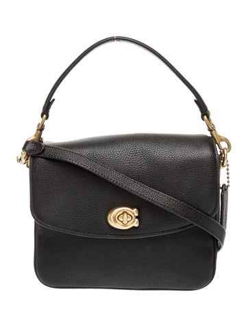 Coach Leather Top Handle Bag