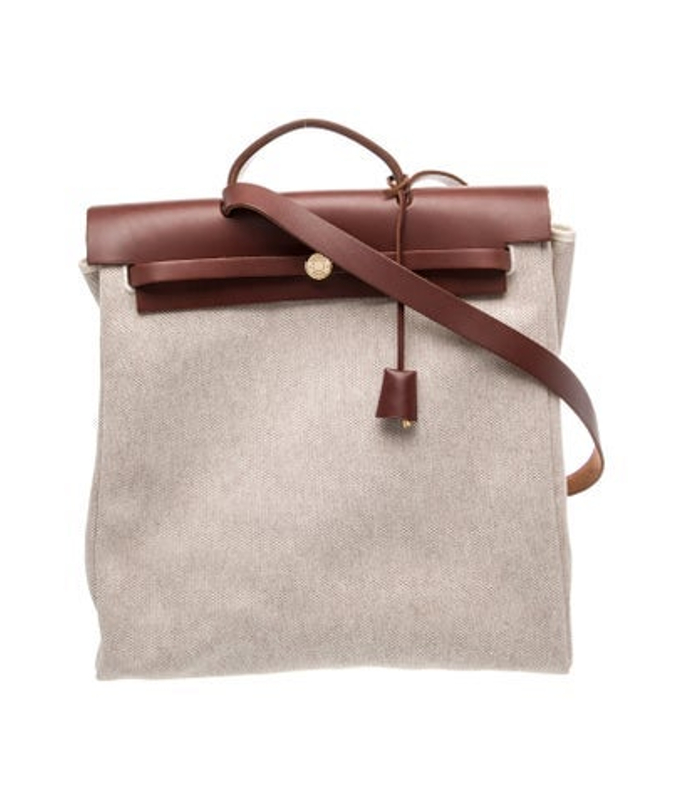Hermes Toile Vache Hunter Herbag 39