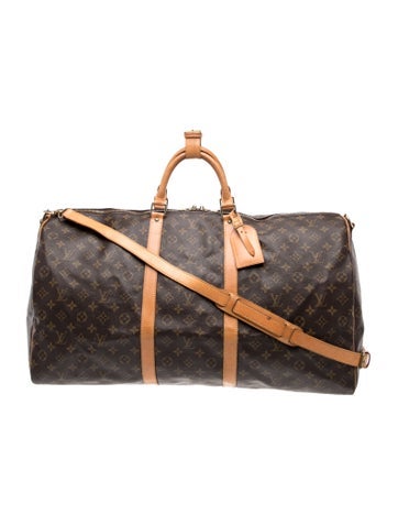 LV Monogram Keepall Bandouliere 60