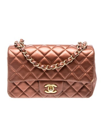 Rectangular Mini Classic Single Flap Bag