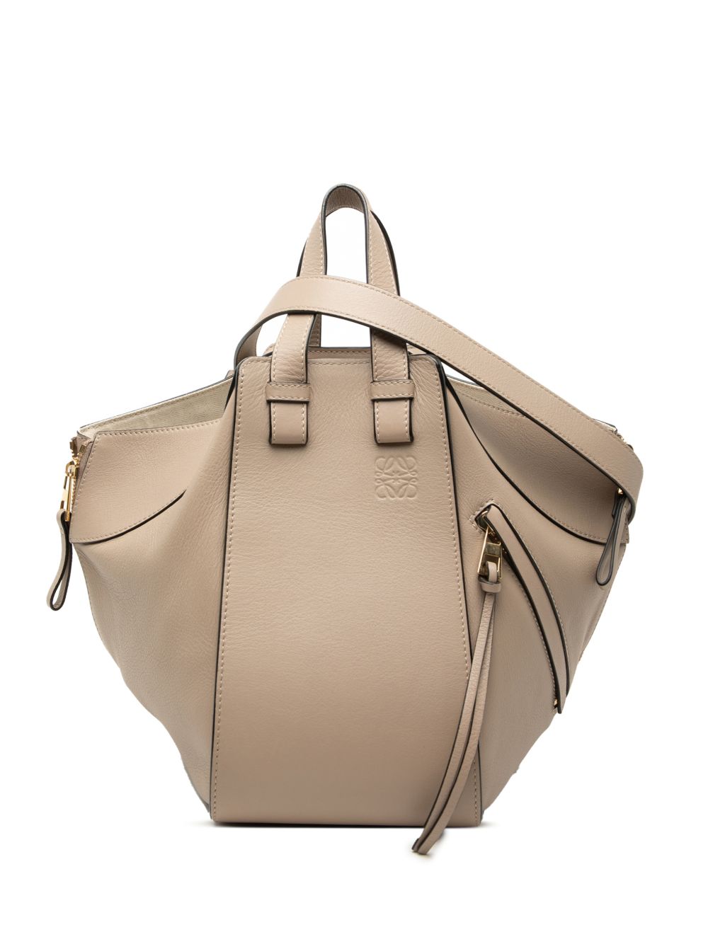 Loewe 2021 Small Grained Calfskin Hammock Bag satchel