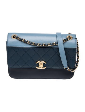 Tricolor Single Flap Bag