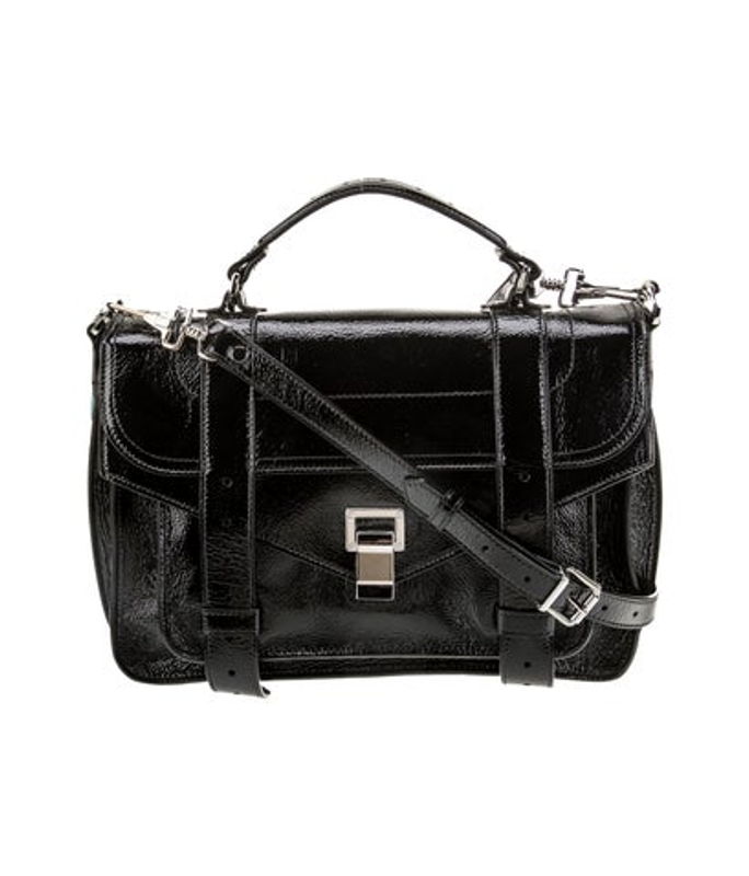 Proenza Schouler Schouler Patent Leather Shoulder Bag