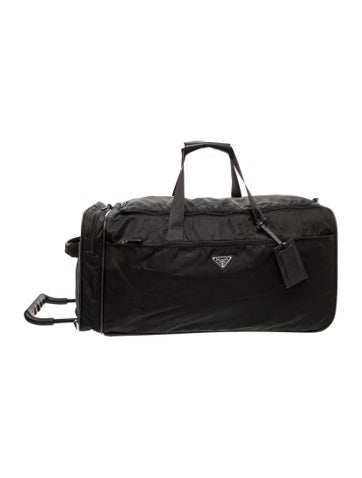 Saffiano Leather Weekender Bag