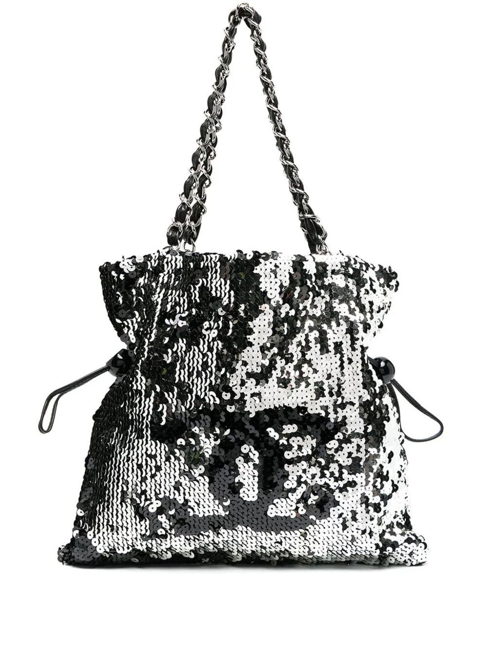 2008 CC-logo sequin tote bag