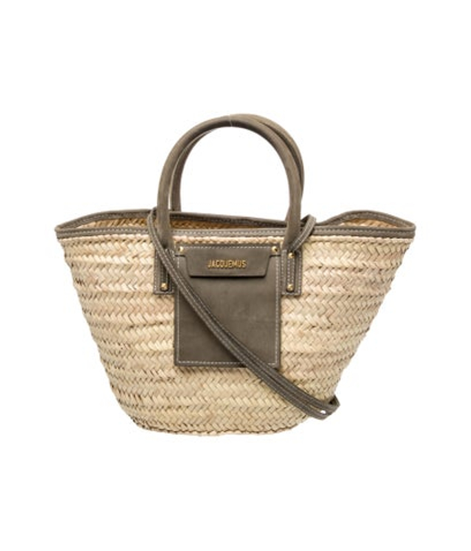 Jacquemus Straw Bucket Bag