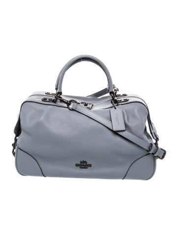 Leather Top Handle Bag