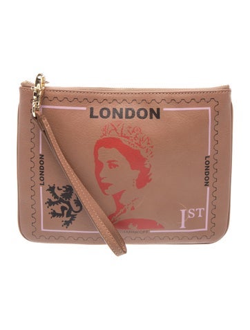 Leather Clutch w/ Tags