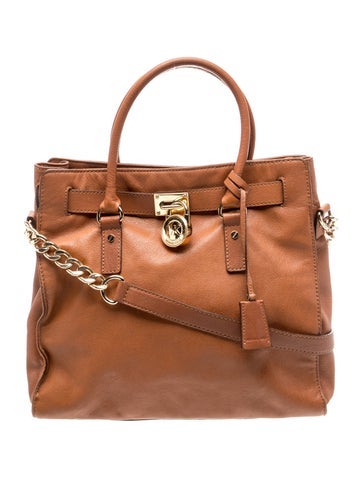 Leather Top Handle Bag