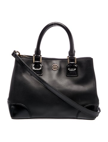 Leather Top Handle Bag