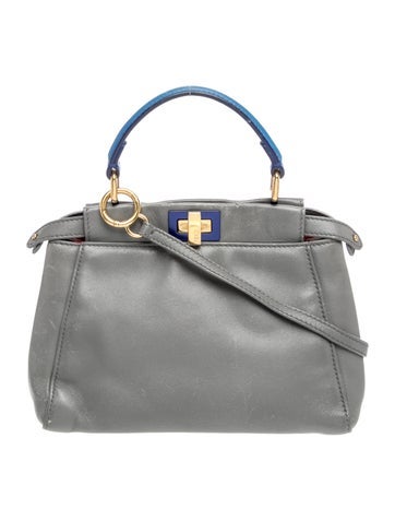 Leather Peekaboo Mini