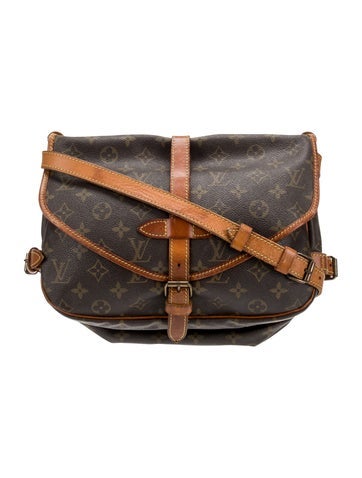 Louis Vuitton LV Monogram Saumur 25 Vintage