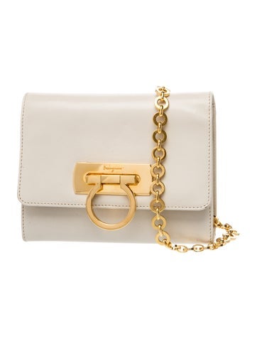 Ferragamo Leather Crossbody Bag Vintage