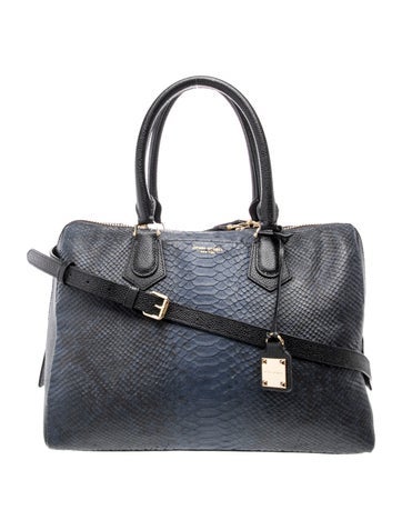 Python Top Handle Bag