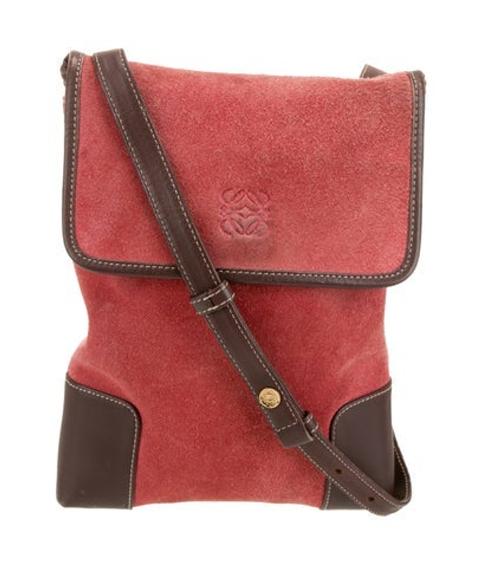 Loewe Suede Crossbody Bag Vintage