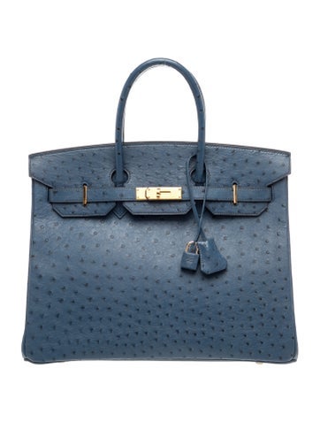 Ostrich Birkin 35