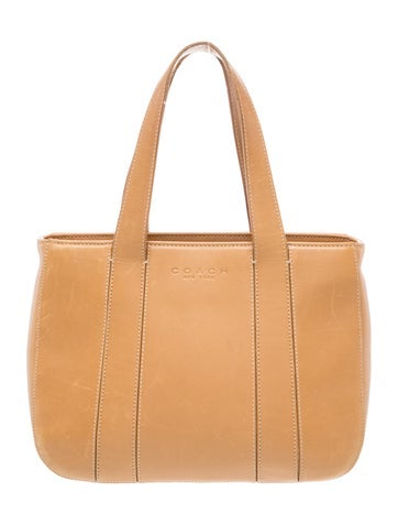 Coach Leather Top Handle Bag