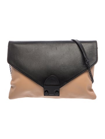Loeffler Randall Leather Clutch