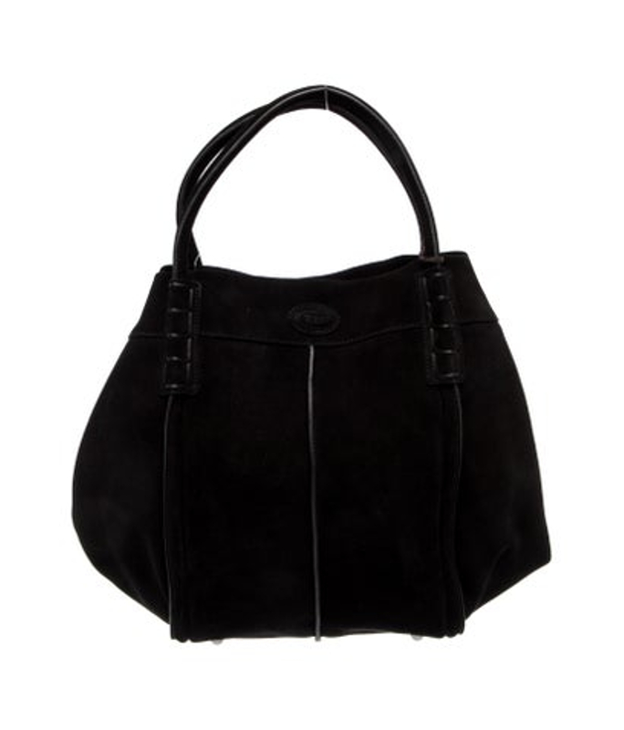 Tod's S Suede Evening Bag