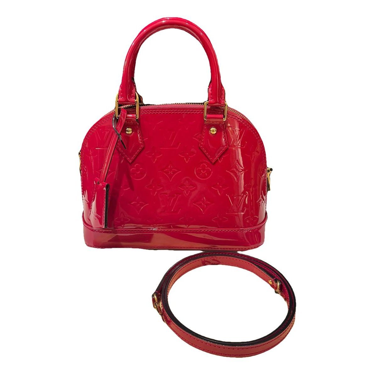 Alma BB patent leather handbag