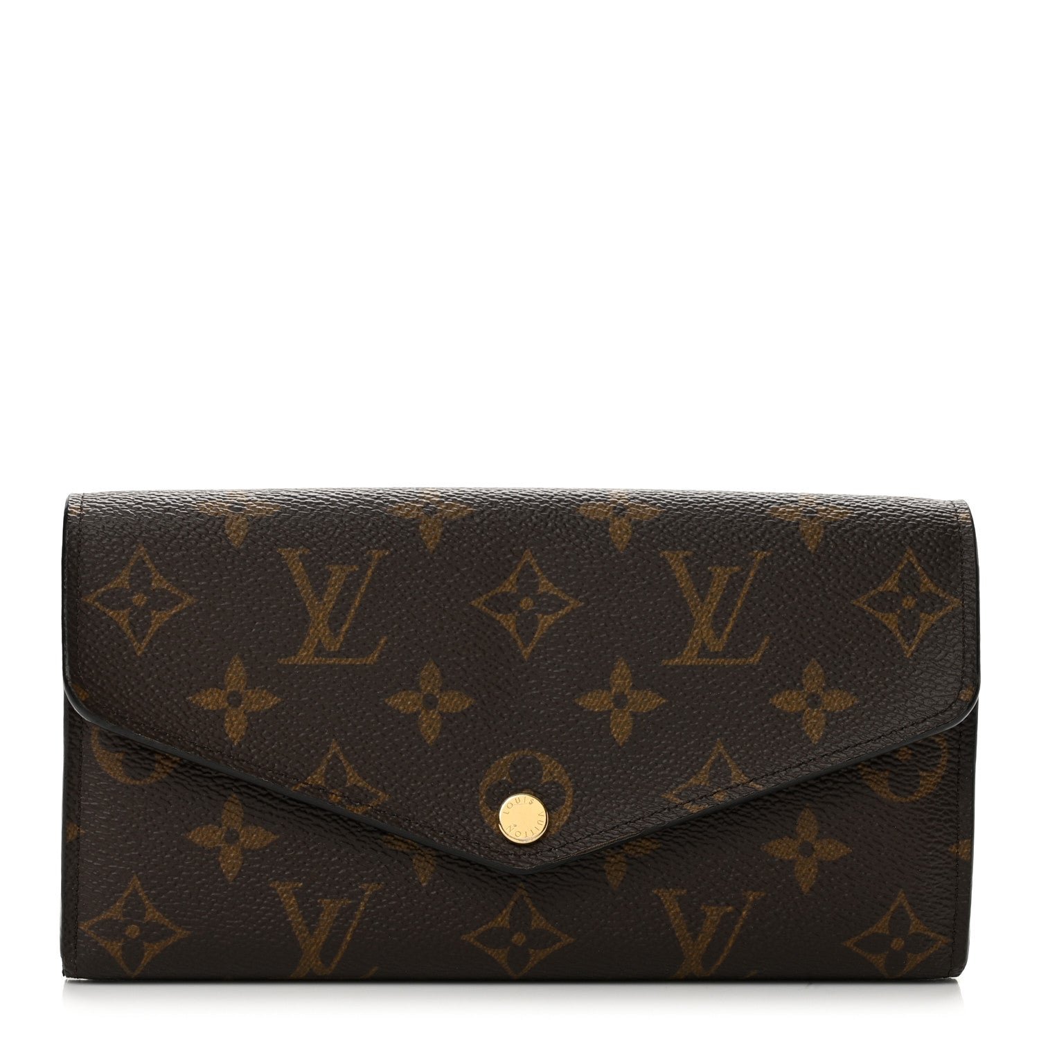 Louis Vuitton Monogram Sarah Wallet NM Coquelicot