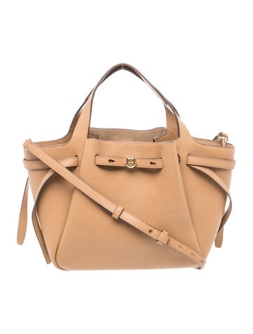 Leather Top Handle Bag