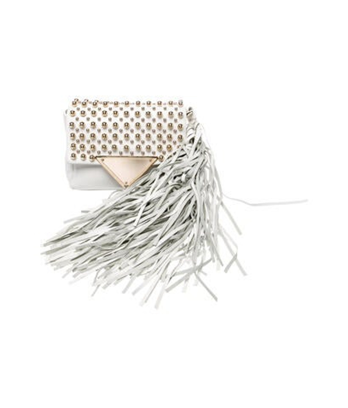 Sara Battaglia Battaglia Leather Minaudiere