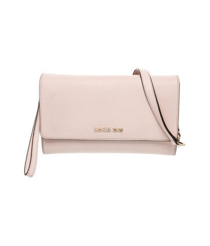 Michael Kors Kors Saffiano Leather Clutch