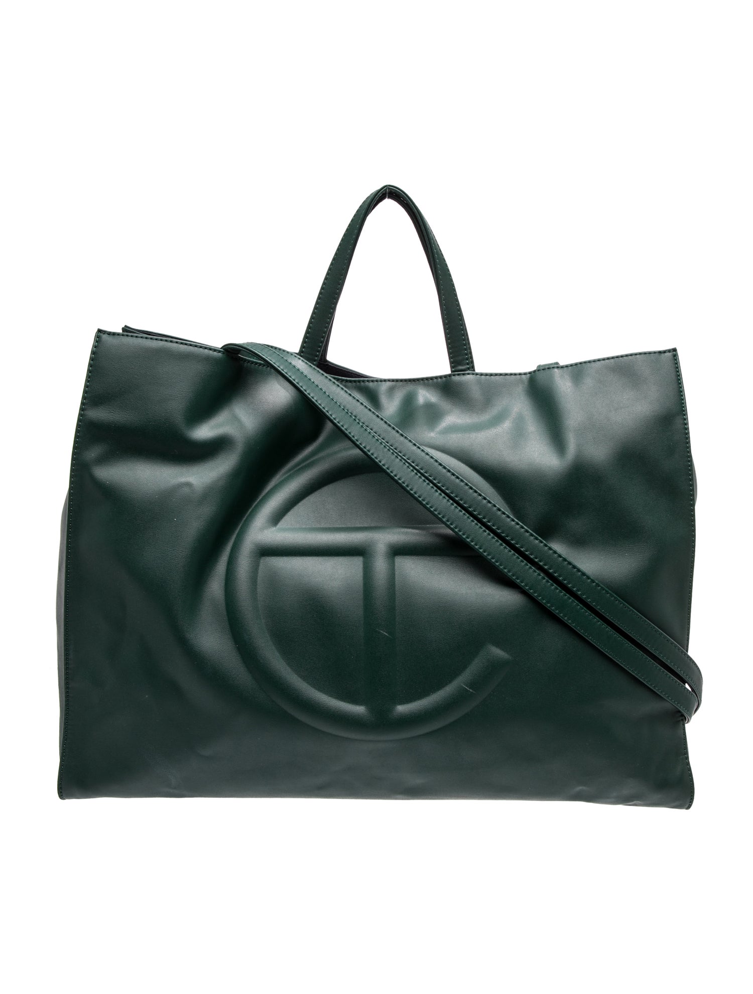 Vegan Leather Crossbody Bag Large