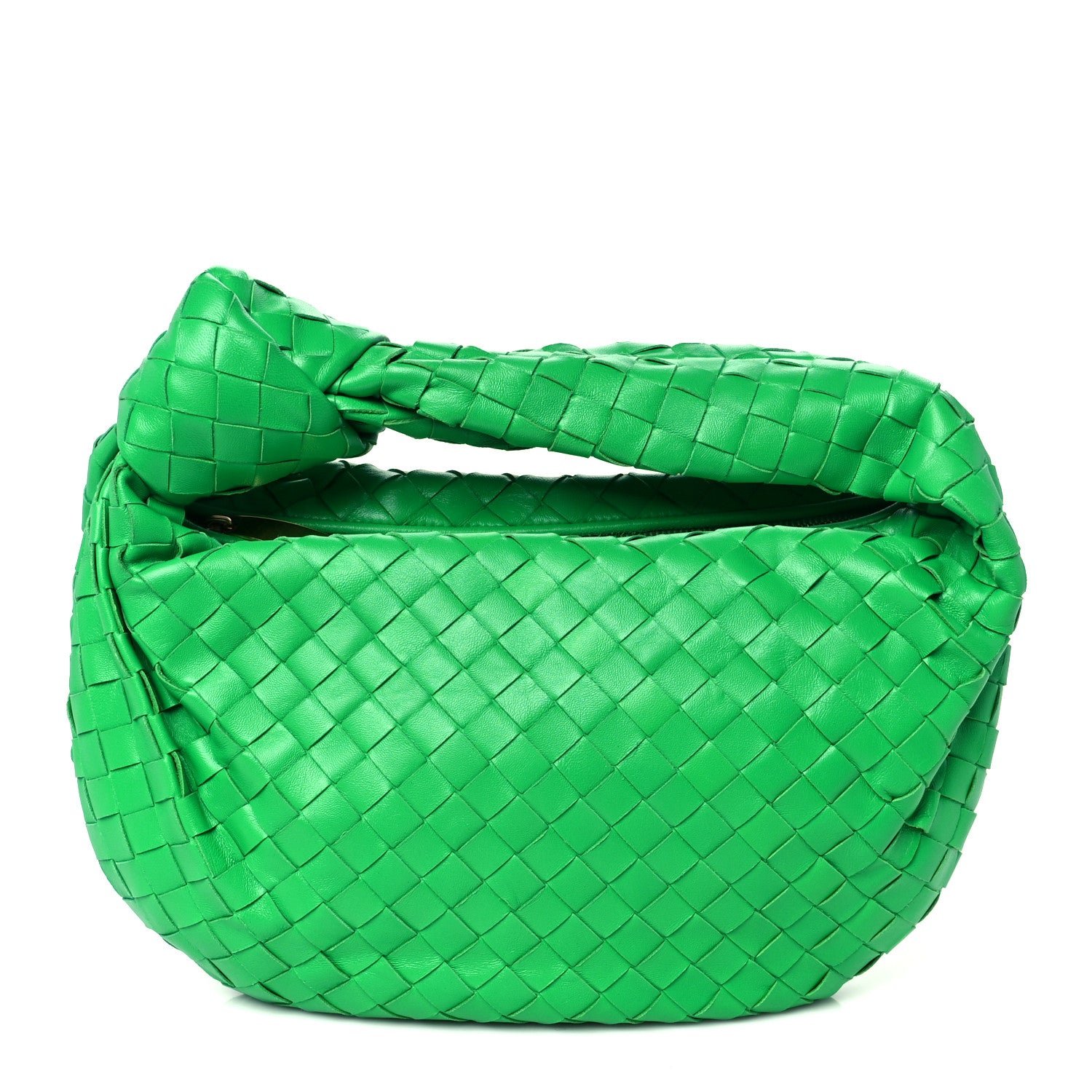 Bottega Veneta Nappa Intrecciato Teen Jodie Hobo Parakeet