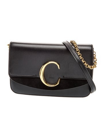 Leather C Crossbody
