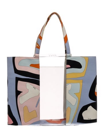 Emilio Pucci Canvas Tote