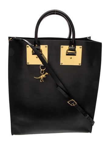 Leather Top Handle Bag