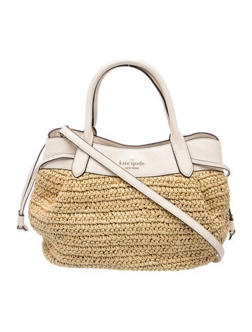 Straw Top Handle Bag
