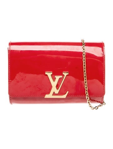 Vernis Patent Leather Louise Clutch MM