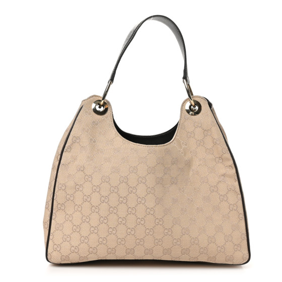 Gucci Monogram Hobo Brown