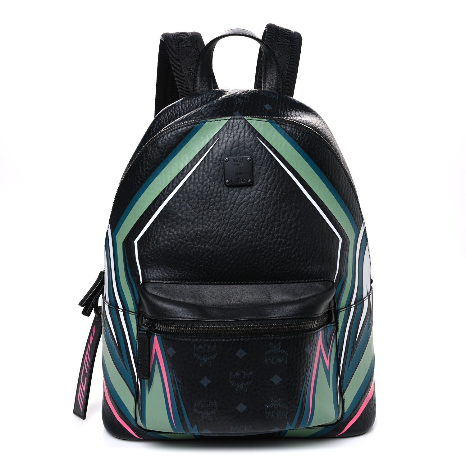 MCM MCM MCMotor Visetos Medium Stark Backpack Black