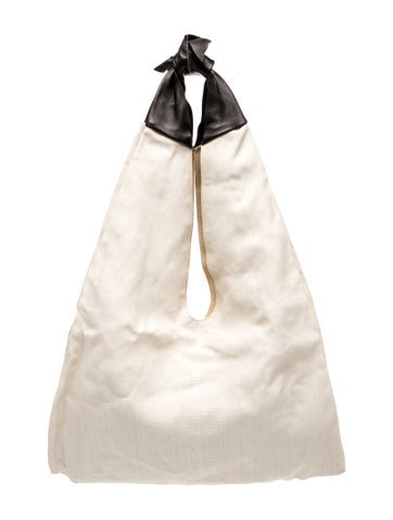 Canvas Raffia Knot Bindle